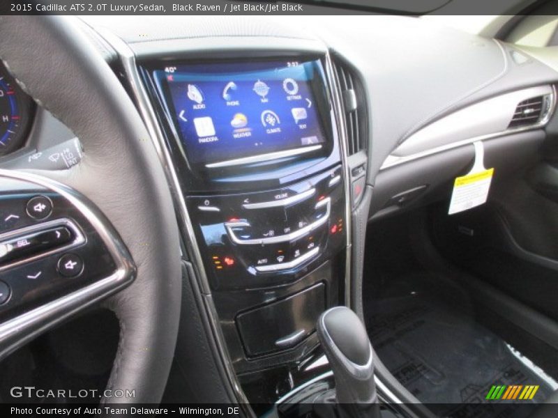 Black Raven / Jet Black/Jet Black 2015 Cadillac ATS 2.0T Luxury Sedan
