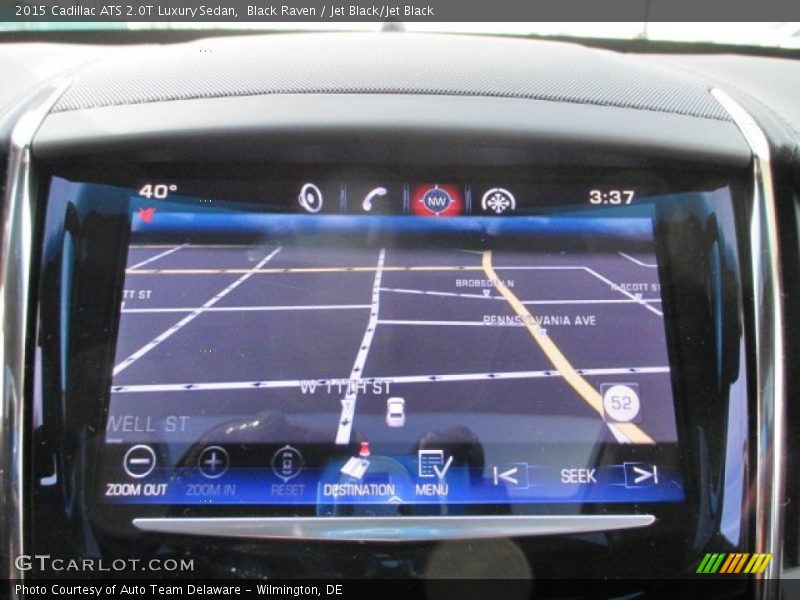 Black Raven / Jet Black/Jet Black 2015 Cadillac ATS 2.0T Luxury Sedan