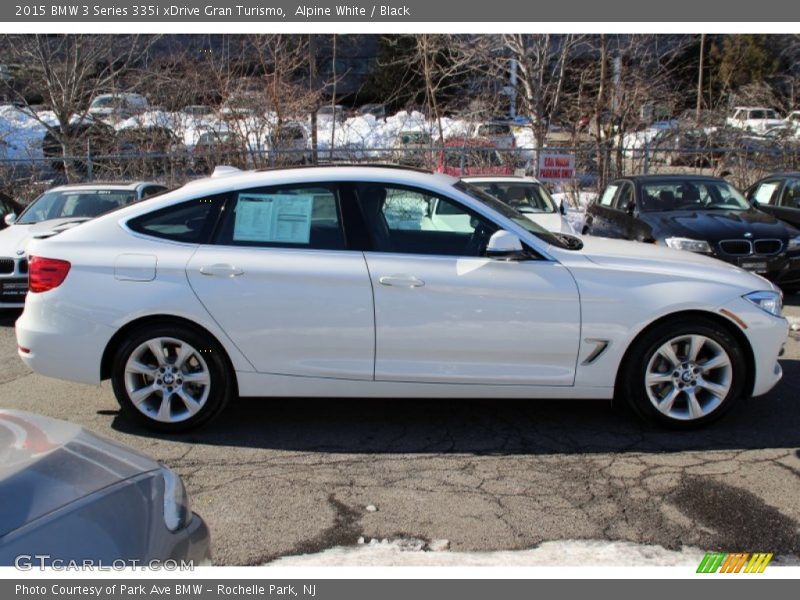 Alpine White / Black 2015 BMW 3 Series 335i xDrive Gran Turismo