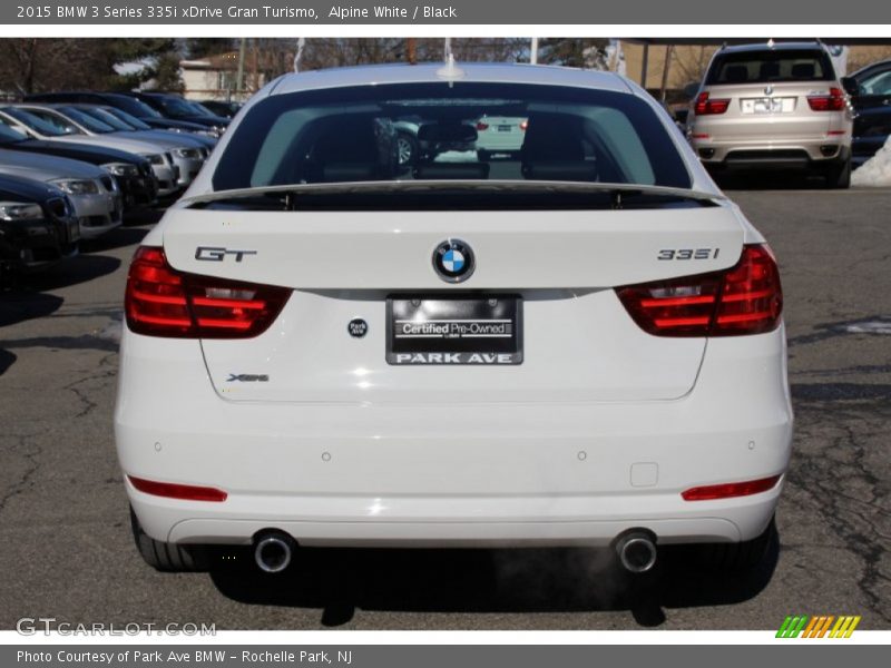 Alpine White / Black 2015 BMW 3 Series 335i xDrive Gran Turismo