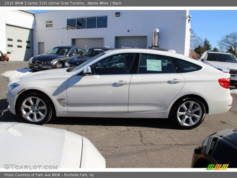 Alpine White / Black 2015 BMW 3 Series 335i xDrive Gran Turismo