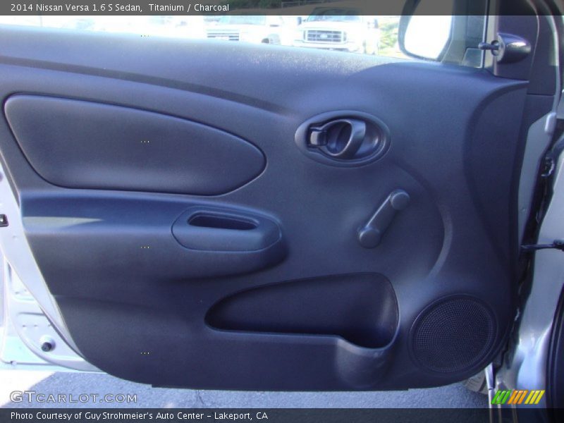 Titanium / Charcoal 2014 Nissan Versa 1.6 S Sedan