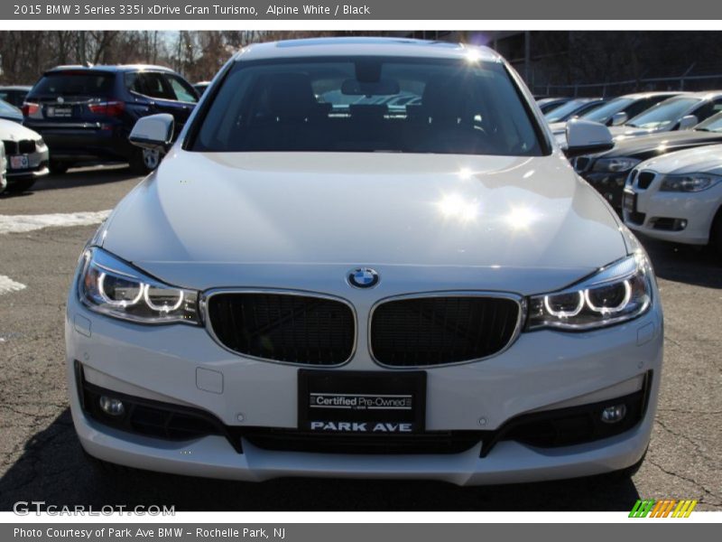Alpine White / Black 2015 BMW 3 Series 335i xDrive Gran Turismo