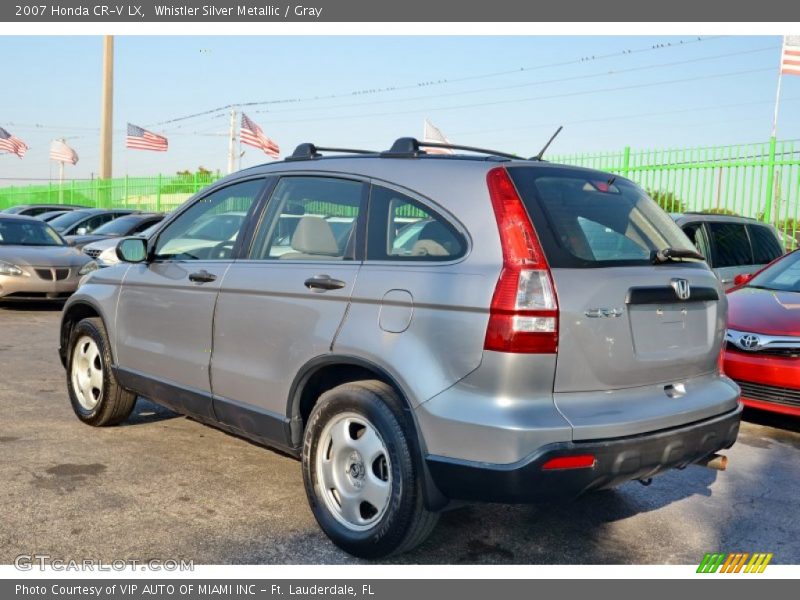 Whistler Silver Metallic / Gray 2007 Honda CR-V LX