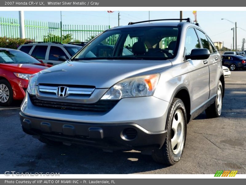 Whistler Silver Metallic / Gray 2007 Honda CR-V LX