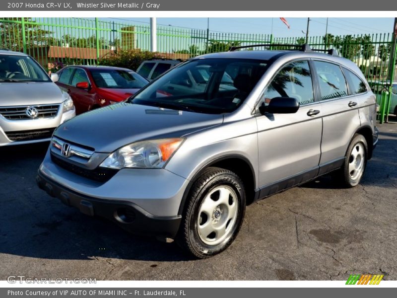 Whistler Silver Metallic / Gray 2007 Honda CR-V LX