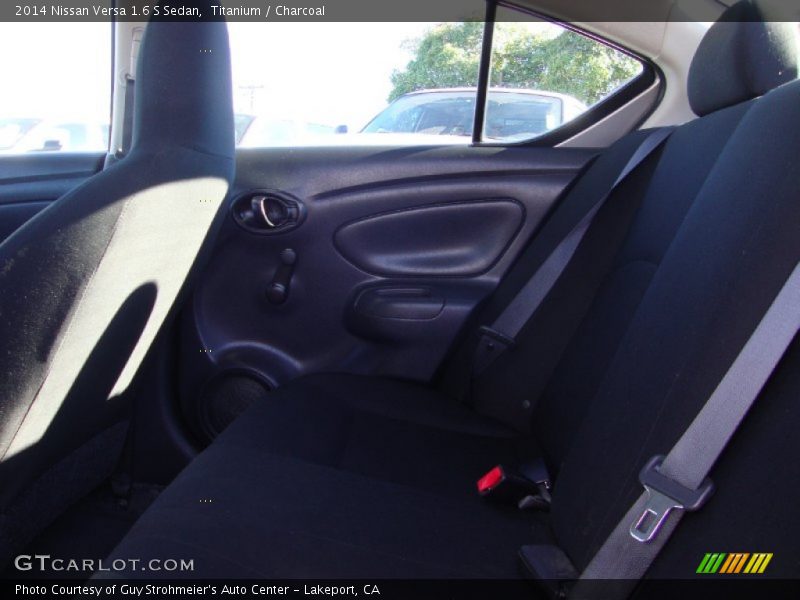 Titanium / Charcoal 2014 Nissan Versa 1.6 S Sedan