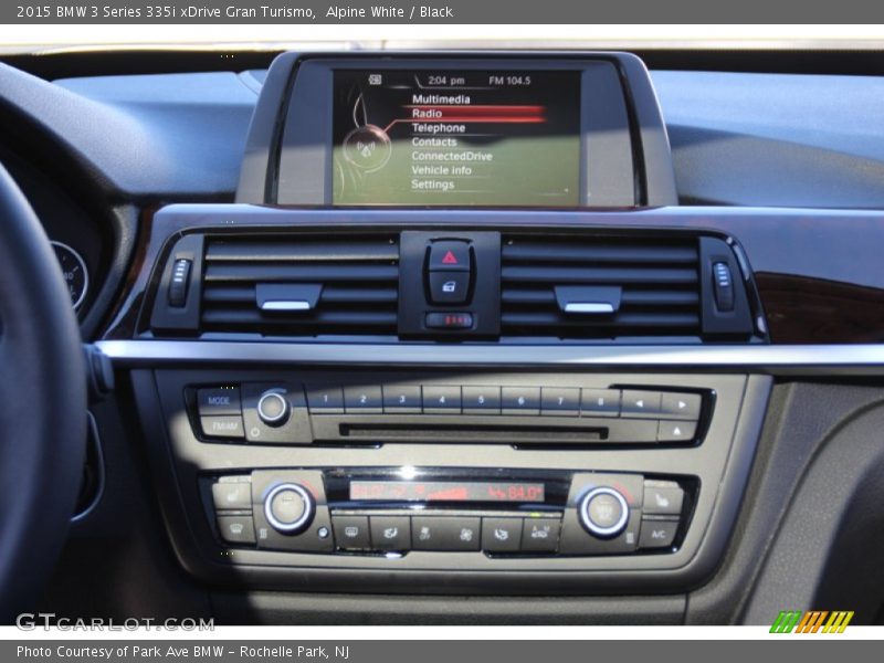 Alpine White / Black 2015 BMW 3 Series 335i xDrive Gran Turismo