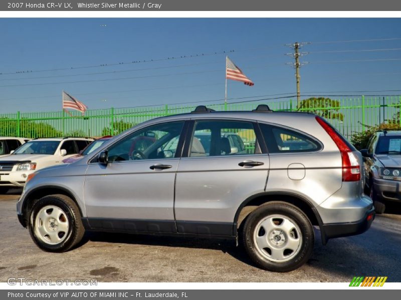 Whistler Silver Metallic / Gray 2007 Honda CR-V LX