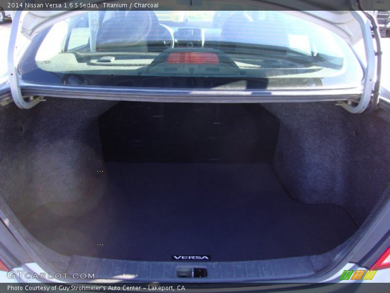 Titanium / Charcoal 2014 Nissan Versa 1.6 S Sedan