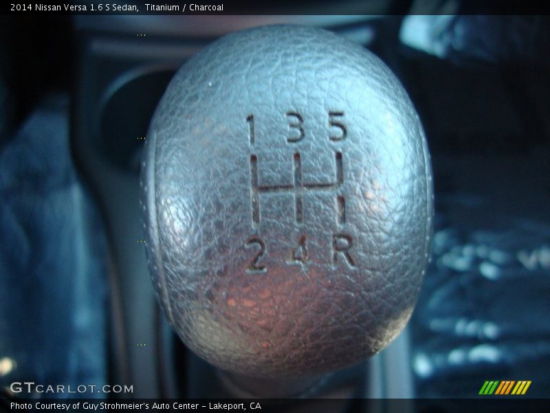 Titanium / Charcoal 2014 Nissan Versa 1.6 S Sedan
