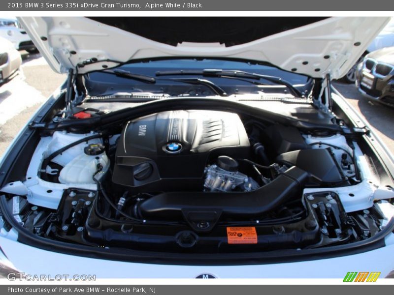 Alpine White / Black 2015 BMW 3 Series 335i xDrive Gran Turismo