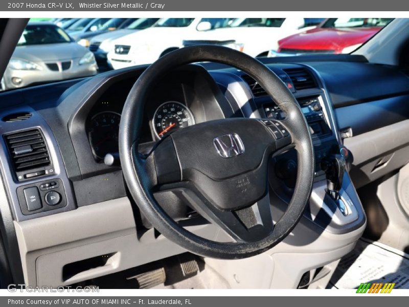 Whistler Silver Metallic / Gray 2007 Honda CR-V LX