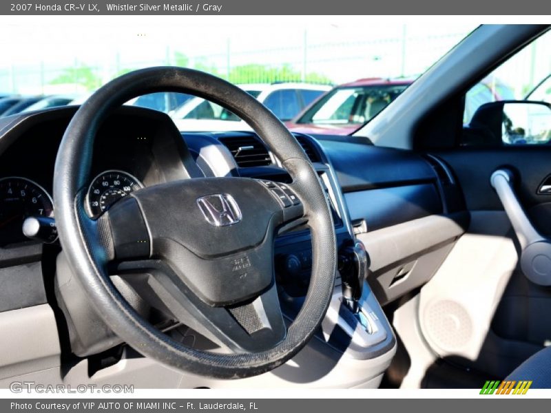 Whistler Silver Metallic / Gray 2007 Honda CR-V LX