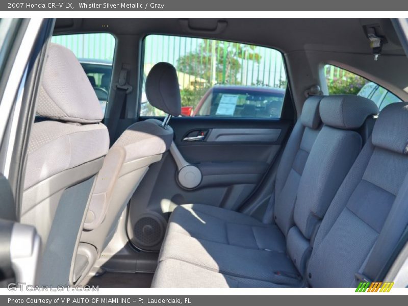 Whistler Silver Metallic / Gray 2007 Honda CR-V LX