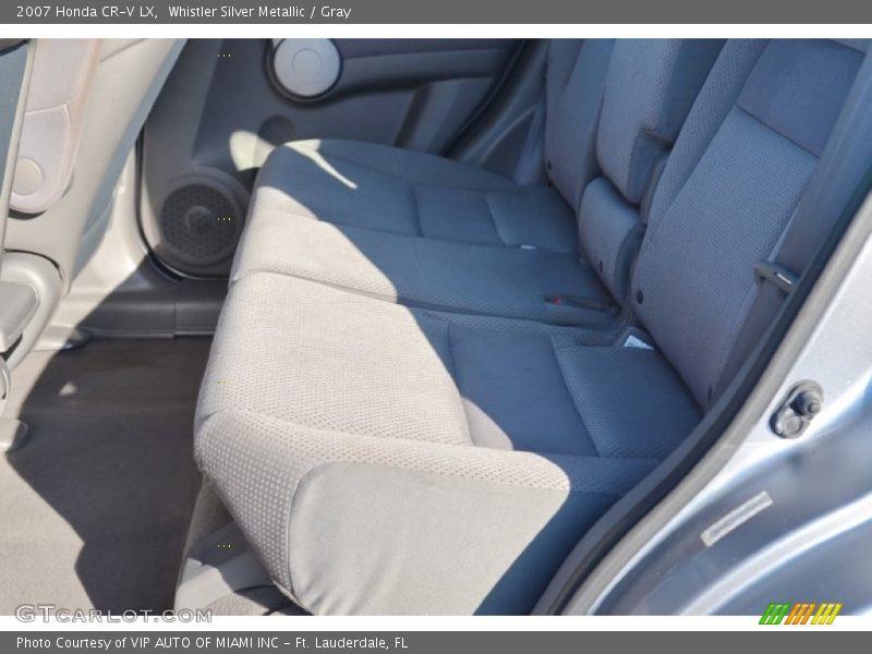 Whistler Silver Metallic / Gray 2007 Honda CR-V LX