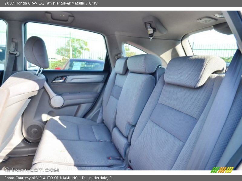 Whistler Silver Metallic / Gray 2007 Honda CR-V LX