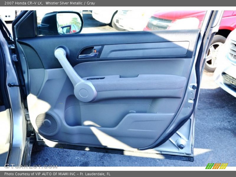 Whistler Silver Metallic / Gray 2007 Honda CR-V LX