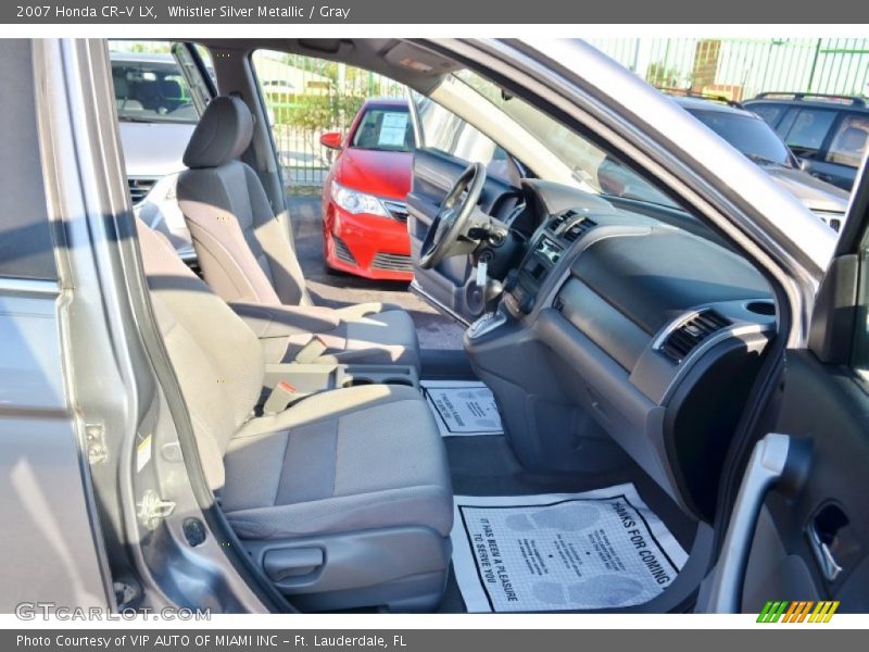 Whistler Silver Metallic / Gray 2007 Honda CR-V LX