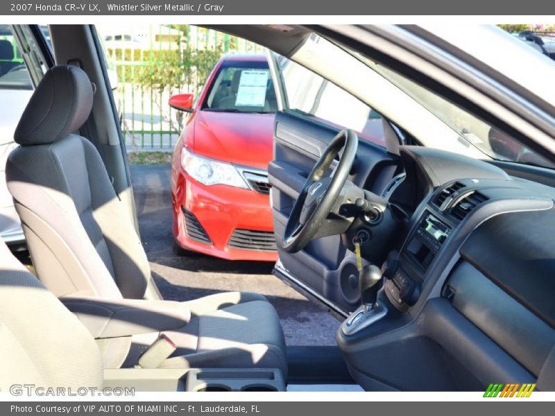 Whistler Silver Metallic / Gray 2007 Honda CR-V LX