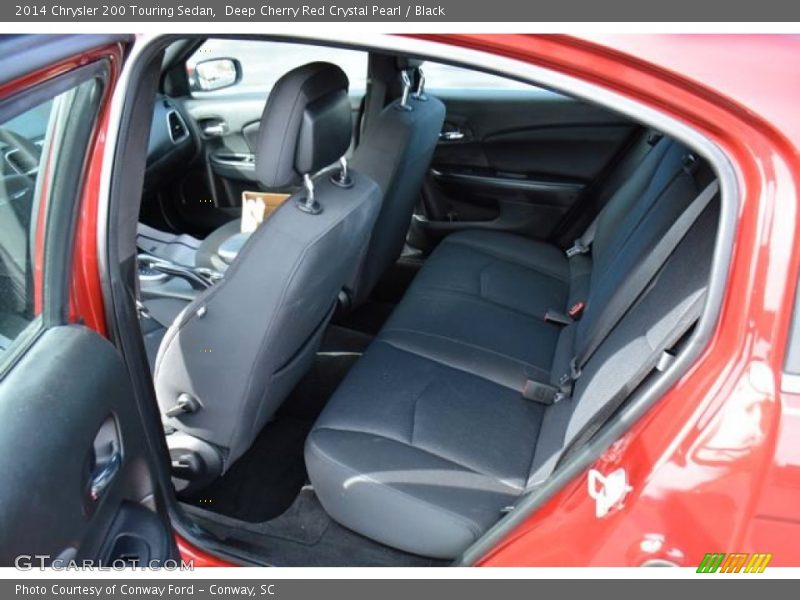 Deep Cherry Red Crystal Pearl / Black 2014 Chrysler 200 Touring Sedan