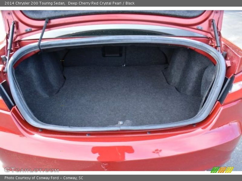 Deep Cherry Red Crystal Pearl / Black 2014 Chrysler 200 Touring Sedan