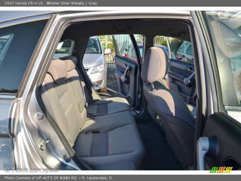 Whistler Silver Metallic / Gray 2007 Honda CR-V LX