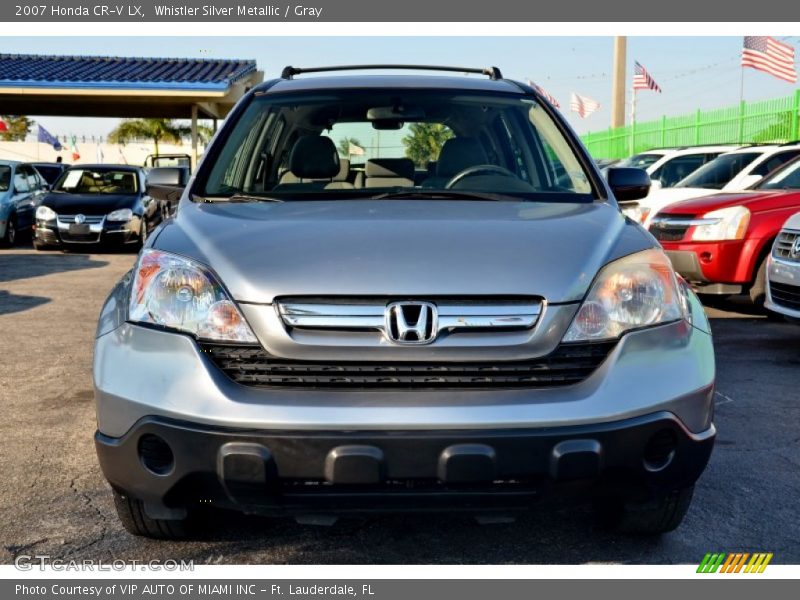 Whistler Silver Metallic / Gray 2007 Honda CR-V LX