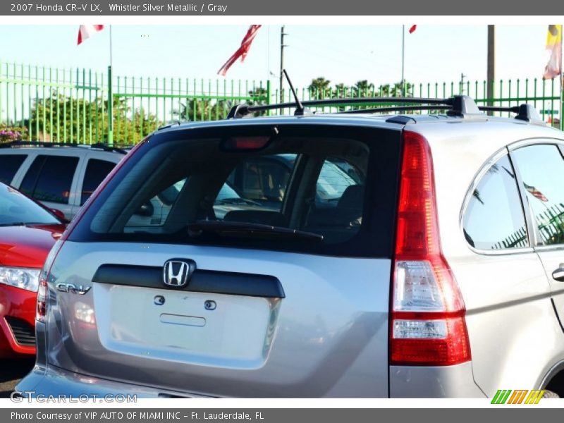 Whistler Silver Metallic / Gray 2007 Honda CR-V LX