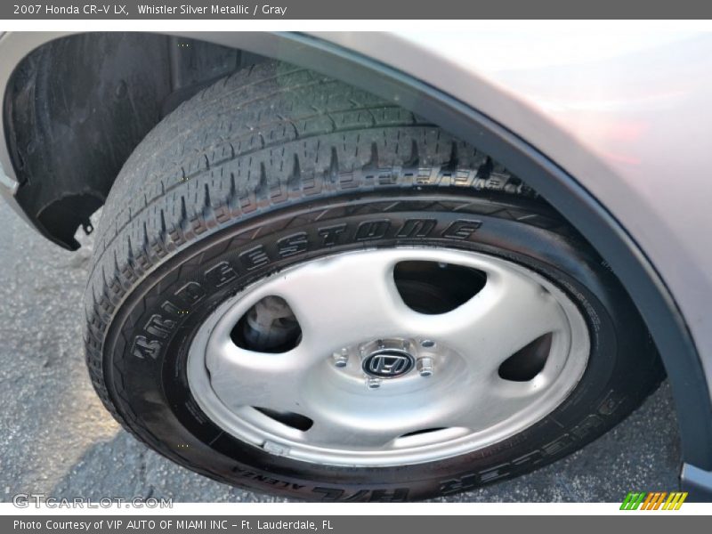 Whistler Silver Metallic / Gray 2007 Honda CR-V LX