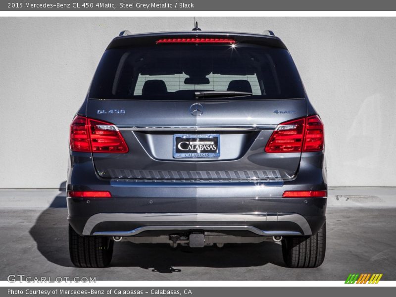 Steel Grey Metallic / Black 2015 Mercedes-Benz GL 450 4Matic