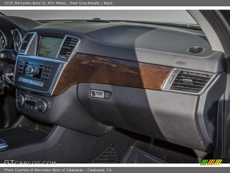 Steel Grey Metallic / Black 2015 Mercedes-Benz GL 450 4Matic