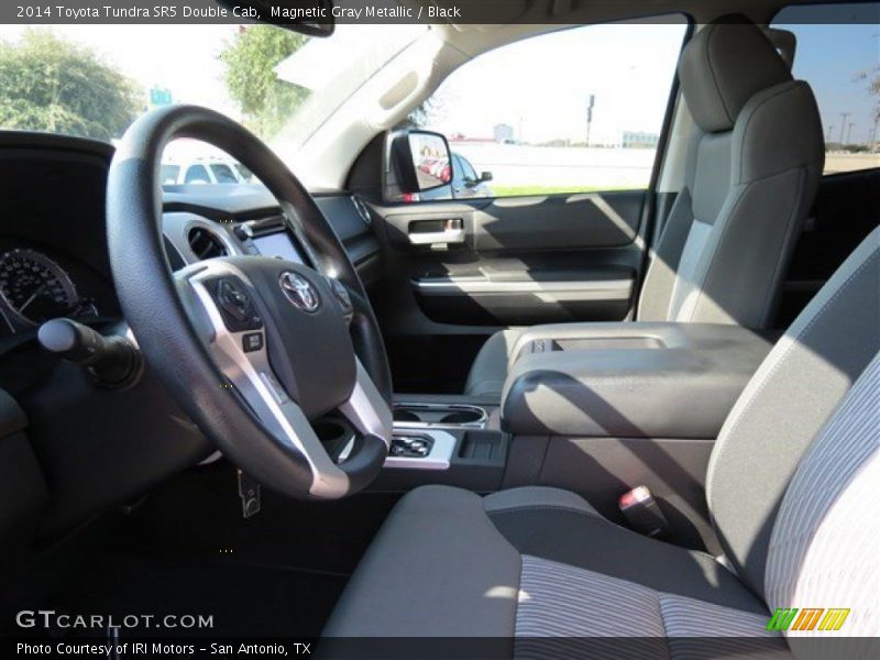Magnetic Gray Metallic / Black 2014 Toyota Tundra SR5 Double Cab