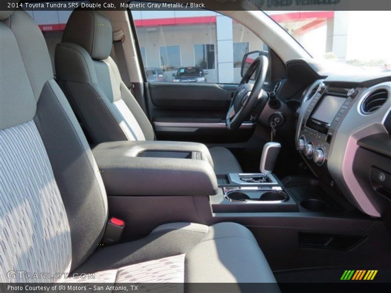 Magnetic Gray Metallic / Black 2014 Toyota Tundra SR5 Double Cab