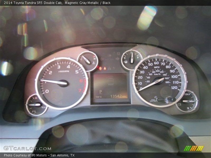 Magnetic Gray Metallic / Black 2014 Toyota Tundra SR5 Double Cab