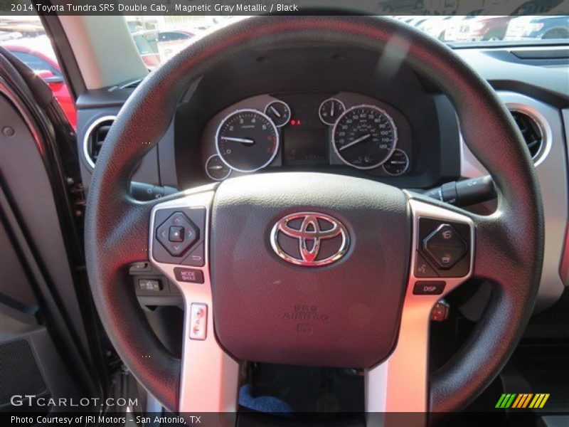 Magnetic Gray Metallic / Black 2014 Toyota Tundra SR5 Double Cab