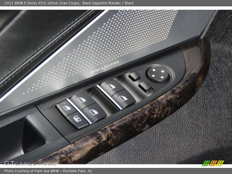 Black Sapphire Metallic / Black 2013 BMW 6 Series 650i xDrive Gran Coupe