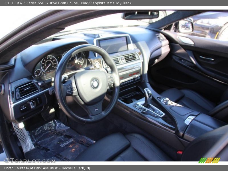 Black Interior - 2013 6 Series 650i xDrive Gran Coupe 