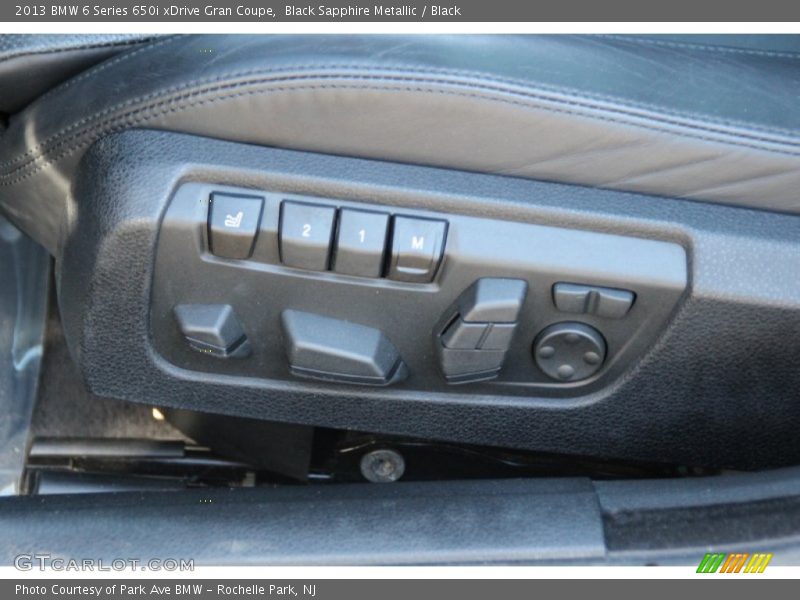 Controls of 2013 6 Series 650i xDrive Gran Coupe