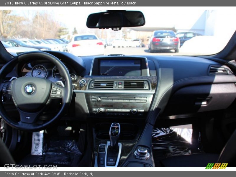 Black Sapphire Metallic / Black 2013 BMW 6 Series 650i xDrive Gran Coupe