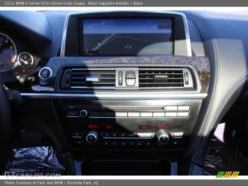 Black Sapphire Metallic / Black 2013 BMW 6 Series 650i xDrive Gran Coupe