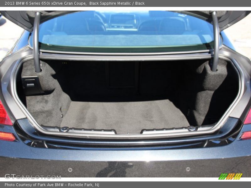 Black Sapphire Metallic / Black 2013 BMW 6 Series 650i xDrive Gran Coupe