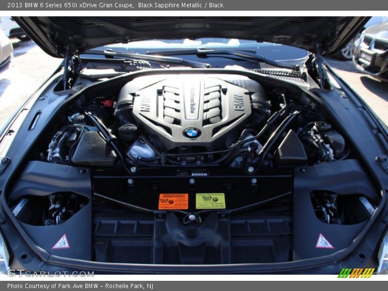 Black Sapphire Metallic / Black 2013 BMW 6 Series 650i xDrive Gran Coupe