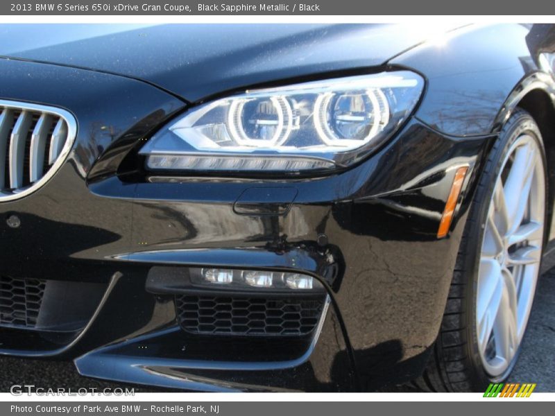 Black Sapphire Metallic / Black 2013 BMW 6 Series 650i xDrive Gran Coupe