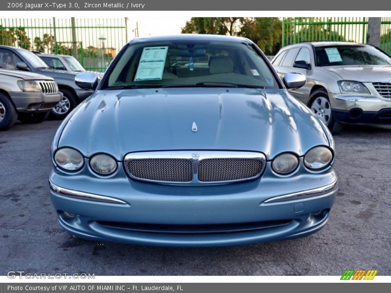 Zircon Metallic / Ivory 2006 Jaguar X-Type 3.0