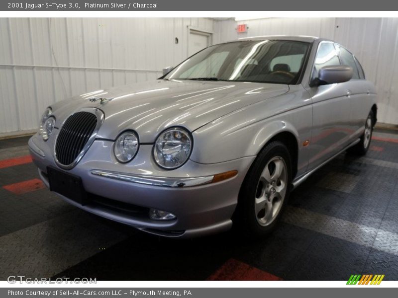 Platinum Silver / Charcoal 2001 Jaguar S-Type 3.0