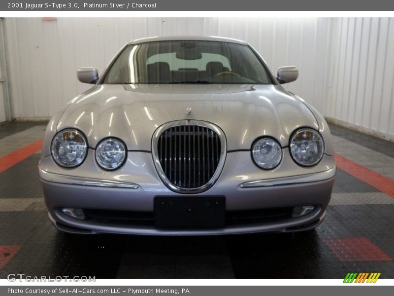 Platinum Silver / Charcoal 2001 Jaguar S-Type 3.0