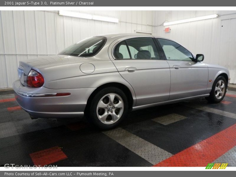 Platinum Silver / Charcoal 2001 Jaguar S-Type 3.0
