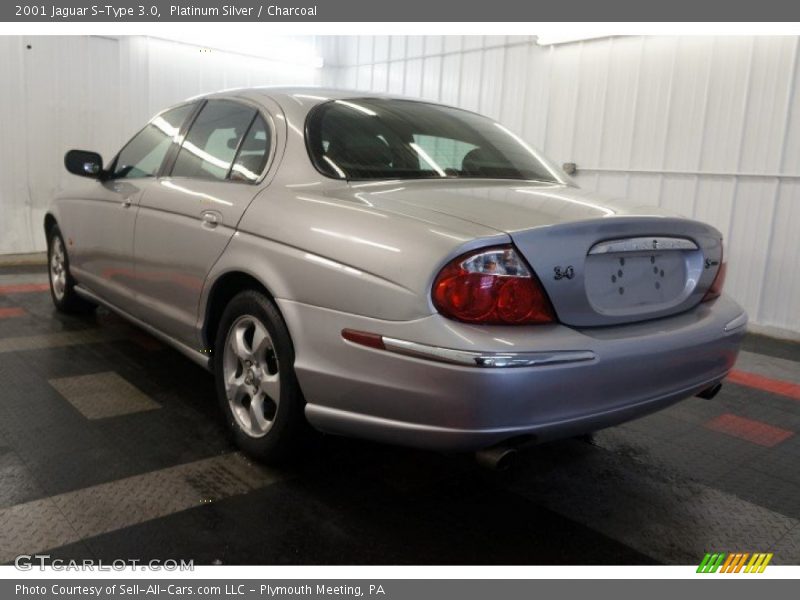 Platinum Silver / Charcoal 2001 Jaguar S-Type 3.0