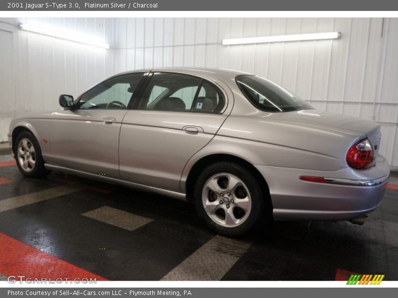 Platinum Silver / Charcoal 2001 Jaguar S-Type 3.0